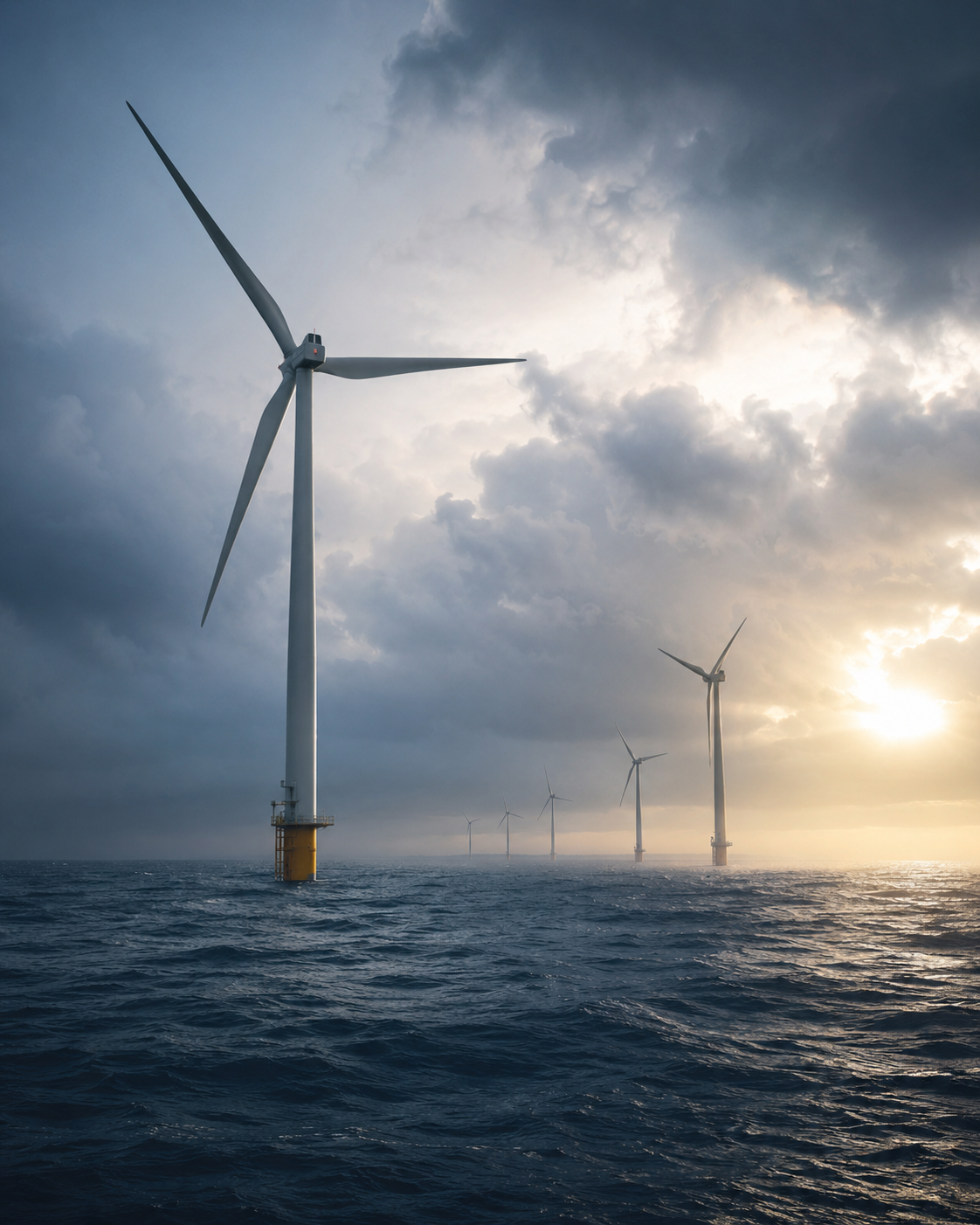 Wind farm spraybooth installation